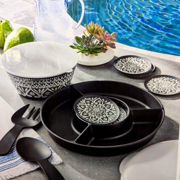 Members Mark 12-Piece Bamboo Serveware - Picture 3 of 8